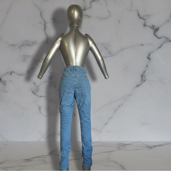 Universal Thread High Rise Skinny Jeans Light Blue Faded Women’s 6/28 Long - Picture 9 of 16